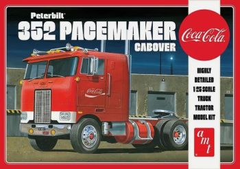 AMT1090/06 - PETERBILT 352 Pacemaker Cabover 6x4 COCA COLA da assemblare e verniciare