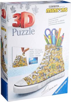 RAV112623 - Puzzle 3D 112 pezzi vaso matita THE MINIONS