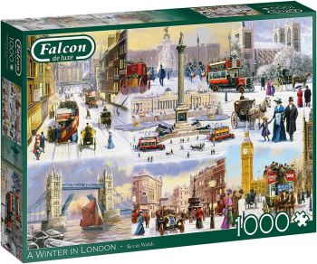 JMB11306 - Puzzle da 1000 pezzi Un inverno a Londra