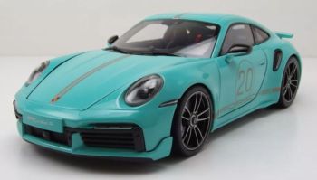 MNC113069077 - PORSCHE 911 Turbo S Coupé Sport design 2021 verde