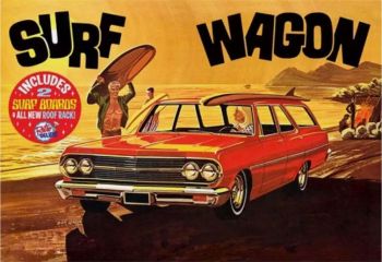 AMT1131/12 - CHEVROLET Chevelle Surf Wagon 1965 da assemblare e verniciare