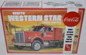 AMT1160/06 - WESTERN STAR camion 6x4 COCA-COLA da assemblare e verniciare