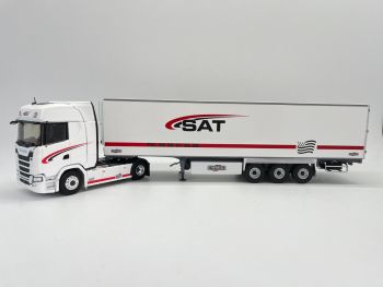 ELI117081 - SCANIA R450 4x2 con rimorchio frigorifero a 3 assi - Trasporti SAT