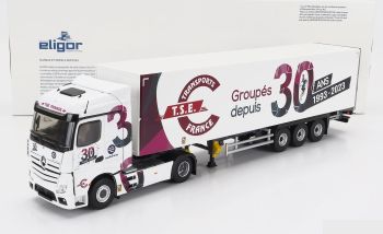 ELI117864 - MERCEDES-ACTROS 1851 4x2 con rimorchio a 3 assi - Trasporto T.S.E. France 30 ANS