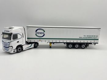 ELI118107 - IVECO S-Way 4x2 2021 con rimorchio ribaltabile 3 Assi - Trasporto TRANSPHIL