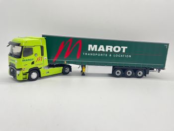 ELI118147 - RENAULT T520 High 4x2 2021 con rimorchio a 3 assi - Trasporto MAROT