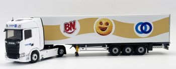ELI118115 - SCANIA 770 S V8 4x2 con rimorchio frigorifero 3 Assi - BN - STEF