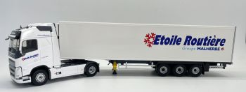 ELI118212 - VOLVO FH 2020 4x2 con rimorchio 3 assi refrigerato ETOILE ROUTIERE - Groupe MALHERBE