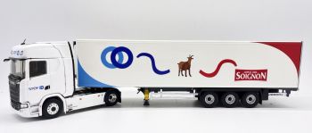 ELI118302 - SCANIA 770 S V8 4x2 con rimorchio frigorifero 3 assi - Soignon - STEF