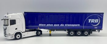 ELI118346 - SCANIA 500 S 4x2 con rimorchio telonato Tautliner 3 assi - Trasporto TRB