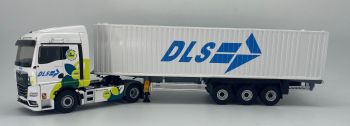 ELI118369 - MAN TGX GM 4x2 con portacontainer e container - Trasporto DLS