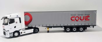 ELI118539 - RENAULT T HIGH 4x2 2023 con rimorchio centinato, COUE Transport