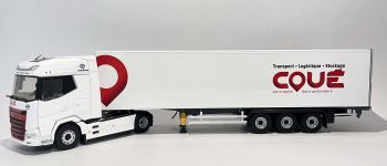 ELI118542 - DAF XG 4x2 con rimorchio a 3 assi, COUE Transport