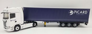 ELI118568 - SCANIA 500S Tautliner 4x2 con rimorchio centinato a 3 assi PICARD Solutions