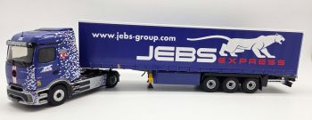 ELI118634 - MERCEDES-BENZ E-Actros 600 4x2 con rimorchio Tautliner JEBS EXPRESS
