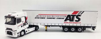 ELI118651 - RENAULT T High 4x2 con rimorchio telonato a 3 assi - ATS Transport