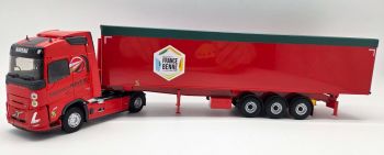 ELI118666 - VOLVO Aero 4x2 con cassone ribaltabile per cereali a 3 assi NAVEAU Transport