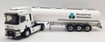 ELI118823 - RENAULT T 460 4x2 con autocisterna a 3 assi, BOUQUEROD ALIMENTAIRE