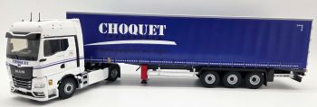ELI118883 - MAN TGX GX 4x2 con semirimorchio a centine a 3 assi (Transports CHOQUET)