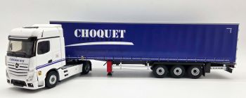 ELI118884 - MERCEDES-BENZ Actros 5 4x2 con semirimorchio a centine a 3 assi (Transports CHOQUET)