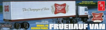 AMT1234/06 - Container 40 piedi 2 assi - MILLER BEER da assemblare e verniciare