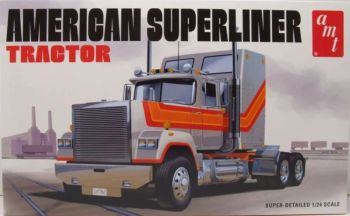 AMT1235/08 - Camion American Superliner 6x4 da assemblare e verniciare