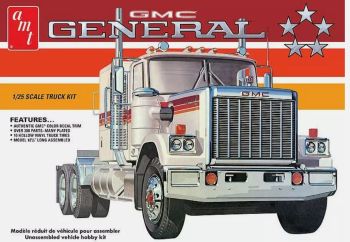 AMT1272/06 - GMC General 1976 6x4 da assemblare e verniciare