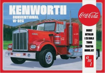 AMT1286/06 - KENWORTH Conventional W-925 6x4 - COCA-COLA da assemblare e dipingere