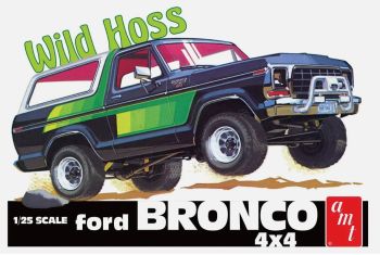 AMT1304/12 - FORD Bronco 4x4 1978 - Wild Hoss da assemblare e verniciare