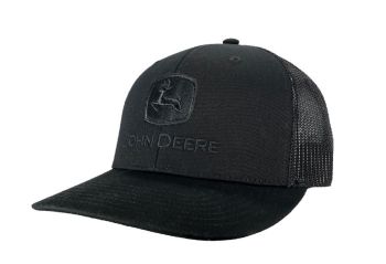 MC13080561BK - Cappellino nero con rete di JOHN DEERE