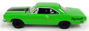 GREEN13370-B - PLYMOUTH Road Runner 1970 verde della serie GL MUSCLE, ancora nella sua confezione blister originale.