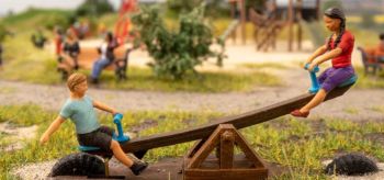 NOC13400 - Altalena a dondolo con micro-movimento - 5,6 x 4,5 x 5,5 cm