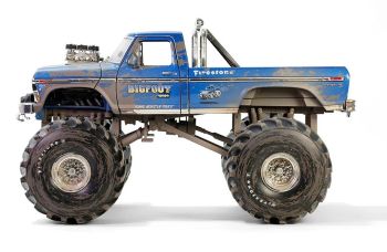 GREEN13694 - FORD F-250 Monster Truck versione sporca #1- 1974 - BIGFOOT