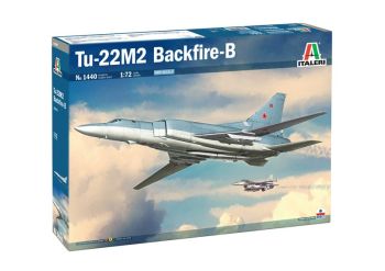 ITA1440 - Aereo da bombardamento TUPOLEV Tu-22 M3 Backfire B da assemblare e dipingere