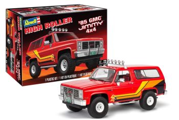REV14577 - GMC Jimmy 4x4 High Roller rosso del 1985 - Da montare e verniciare