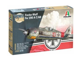 ITA1490 - Aereo militare FOCKE-WULF FW-190 A-8/F da assemblare e verniciare.