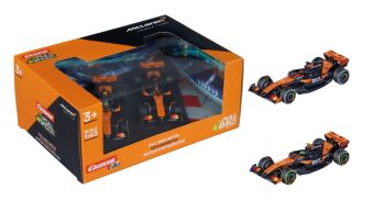 CARRERA15813035 - Set da 2 McLaren a frizione - MCL36 #4 L. Norris / MCL39 #81 O. Piastri