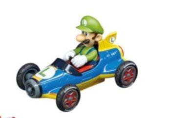 CARRERA15817069-C - Auto a frizione blu MARIO KART in scatola - Luigi