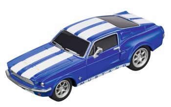 CARRERA15817085-B - FORD Mustang 1967 blu e bianca a frizione