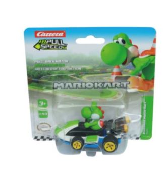 CARRERA15818316 - Kart a frizione MARIO KART in blister - Yoshi