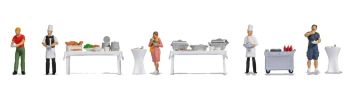 NOC16276 - 5 Figurine e Accessori a Tema - Buffet
