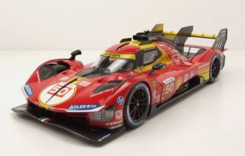 BUR16303-50 - FERRARI 499P Turbo V6 #50 Team Ferrari Campione della 24 Ore di Le Mans 2024 A.FUOCO / M.MOLINA / N.NIELSEN