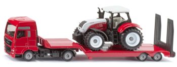 SIK1764 - Autocarro MAN 4x2 con pianale di trasporto e STEYR CVT 6230