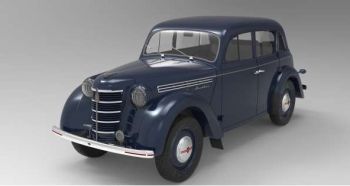 KKS180256 - MOSKWITSCH 400-420 1954 Blu notte