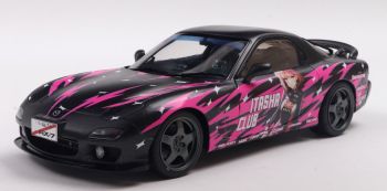 SOL1810605 - MAZDA RX7 FD3RS 1999 nero e rosa - SOLIDO WORKS ITASHA CLUB