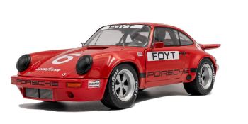 SOL1810704 - PORSCHE 911 #6 rossa Iroc Daytona 1974 AJFOYT