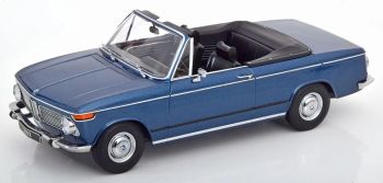 KKS181104 - BMW 2002 Cabriolet 1968 Blu Scuro Metallizzato