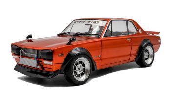 SOL1813003 - NISSAN Skyline C10 - HAKOSUKA SOLIDO WORKS 1970 Arancione metallizzato