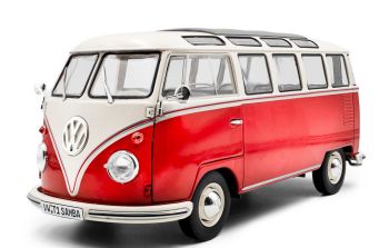 SOL1813402 - VOLKSWAGEN Tipo 1 Samba 1962 rosso e bianco