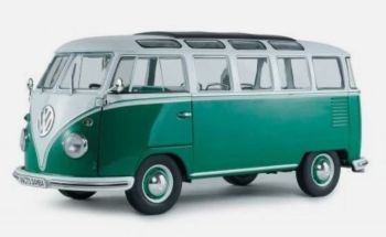 SOL1813403 - Volkswagen Tipo 1 Samba Verde e Bianco del 1962